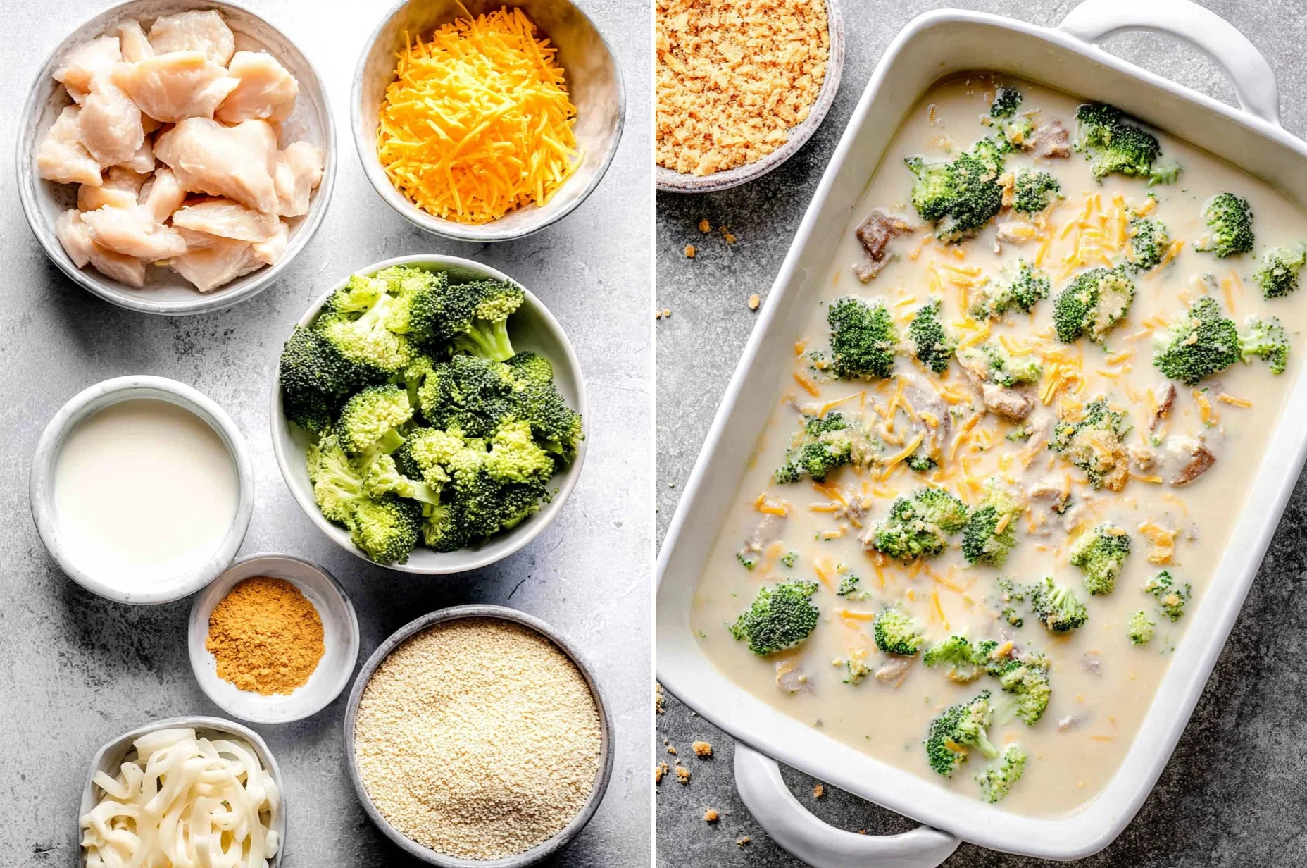 Cheesy Chicken Broccoli Rice Casserole (Freezer-Friendly)