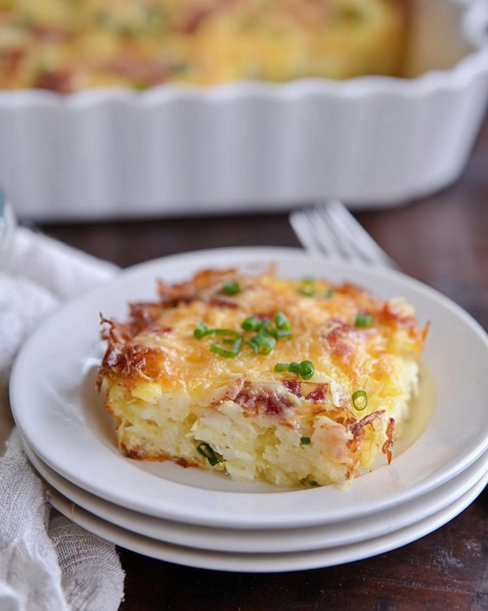 Cheesy Hash Brown Egg Bake (Crowd-Pleasing Easter Brunch Casserole)