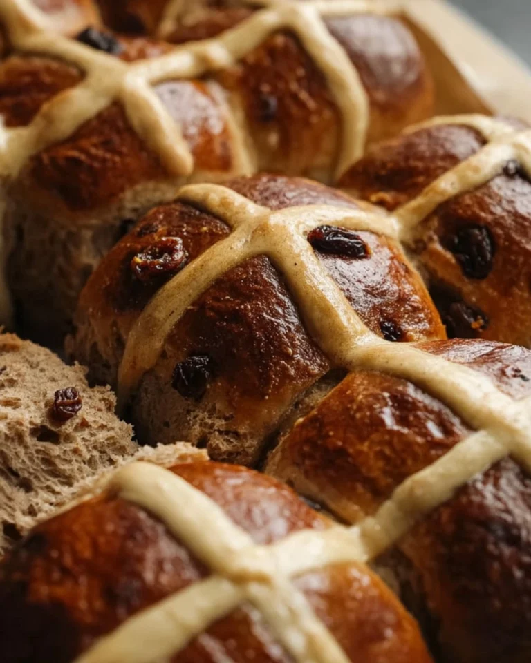 Cinnamon-Raisin-Hot-Cross-Buns-Make-Ahead-Easter-Rolls-Recipe