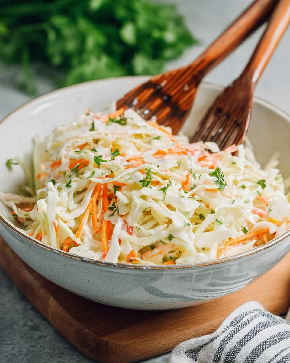 Classic Creamy Coleslaw (Better Than Deli-Style)