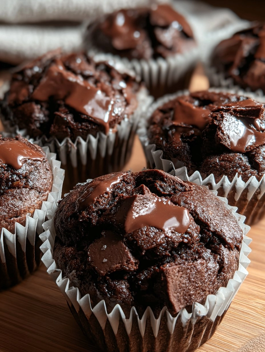 Easy Double Chocolate Muffins