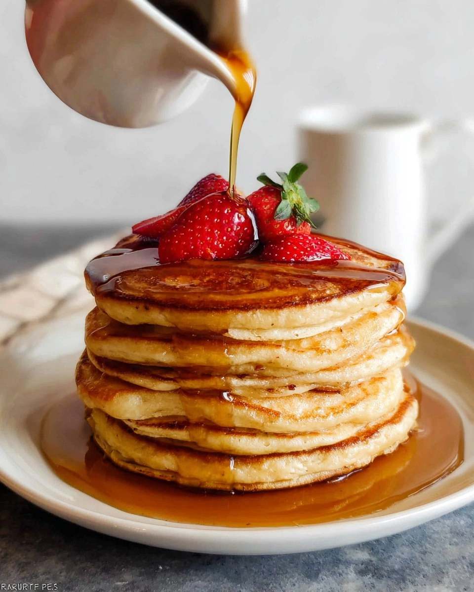 Fluffy Buttermilk Pancakes (Base Recipe for Any Topping)