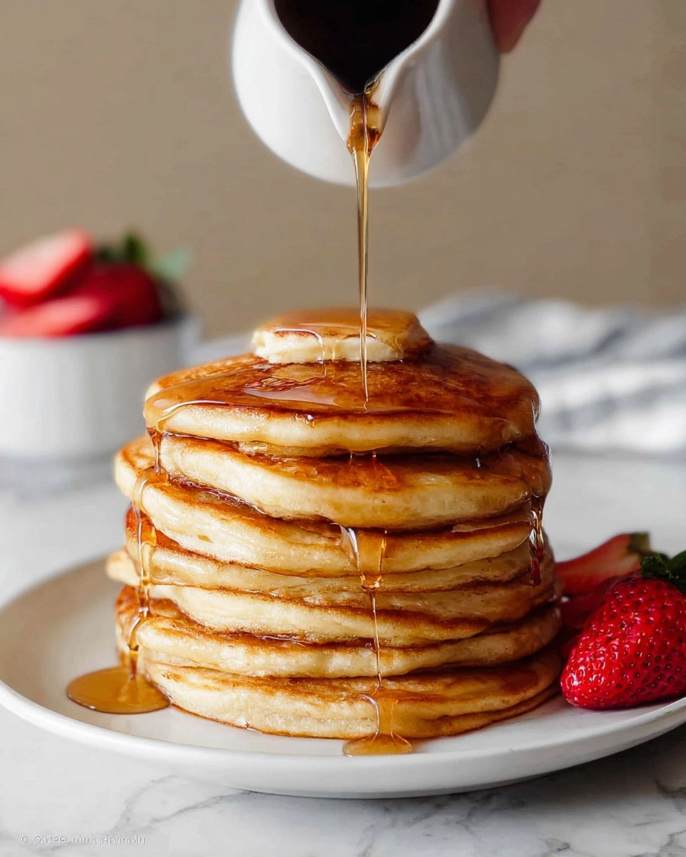 Fluffy Buttermilk Pancakes (Base Recipe for Any Topping)
