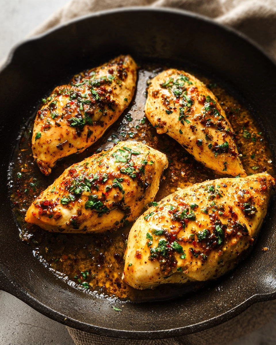 Garlic Butter Baked Chicken Breast 