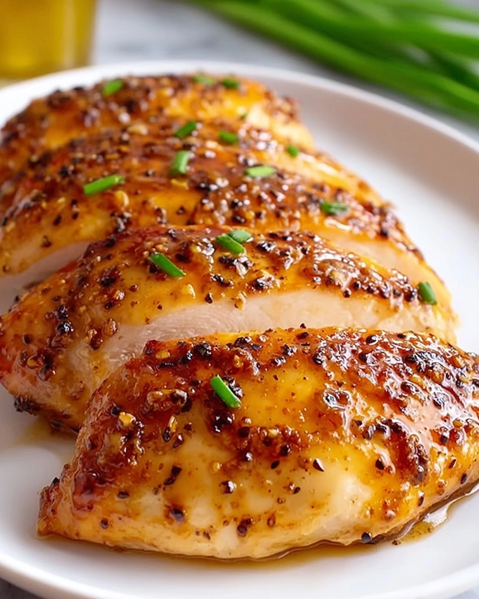 Honey Dijon Garlic Chicken Breasts | Easy Dinner idea