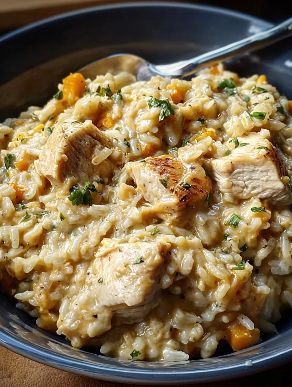Instant Pot Creamy Chicken and Rice