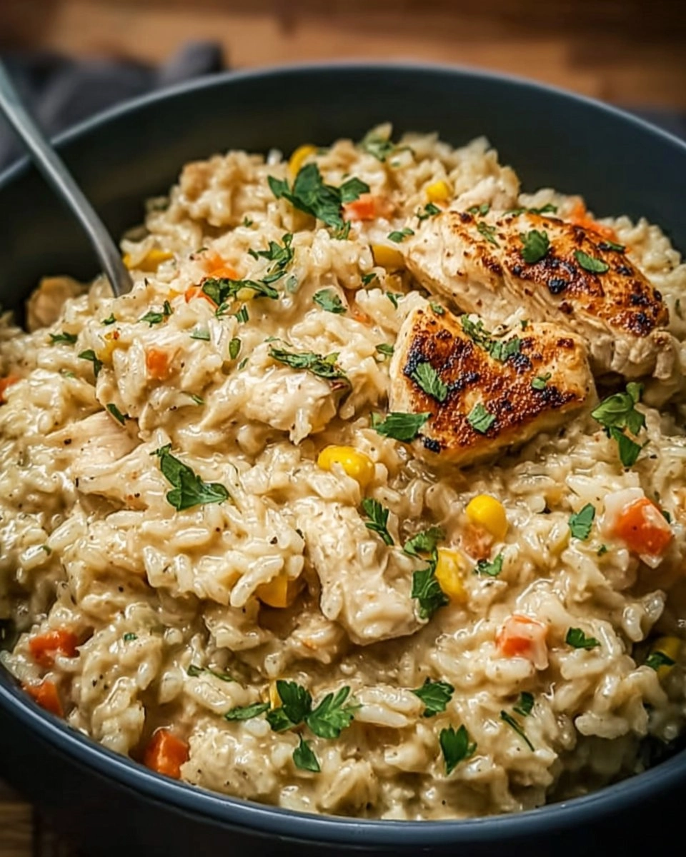 Instant Pot Creamy Chicken and Rice