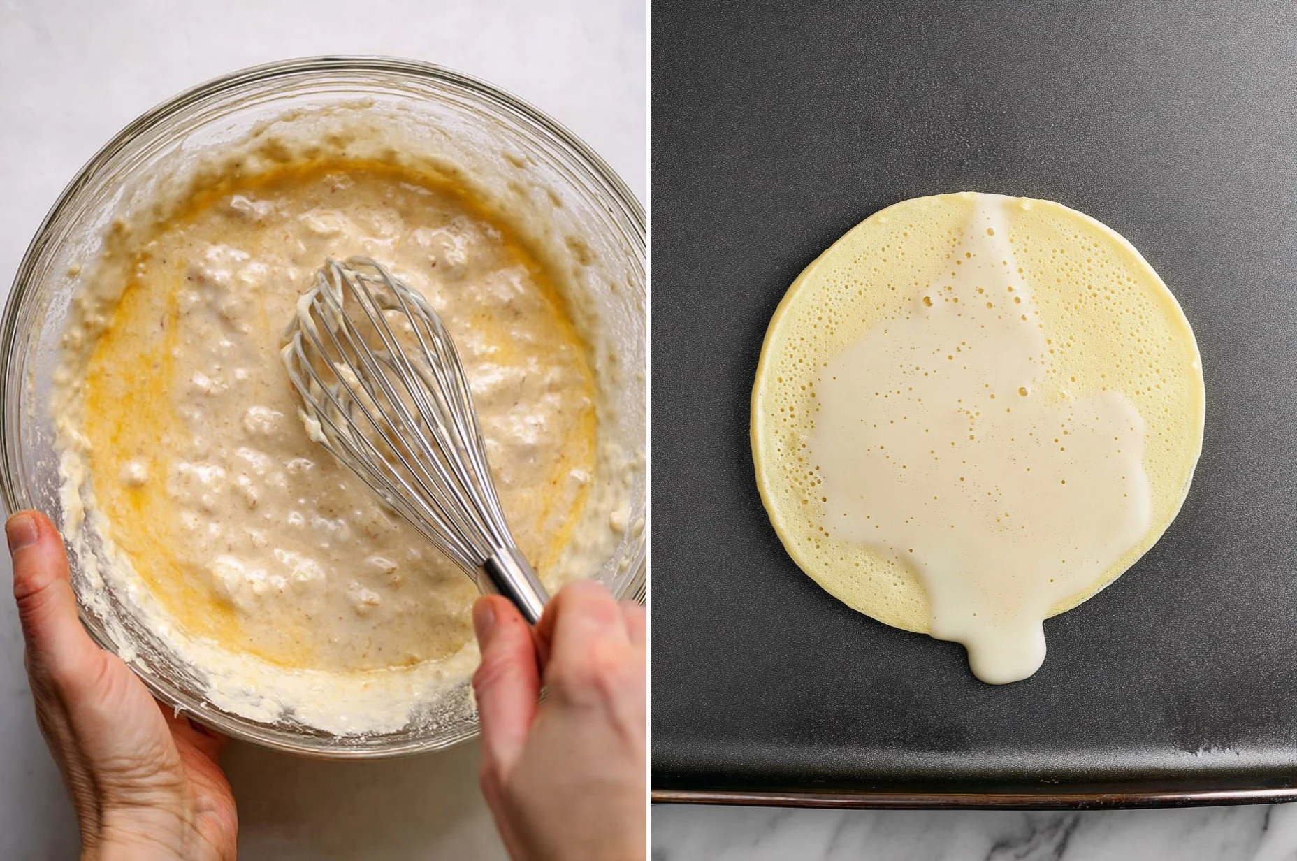 Lemon Ricotta Pancakes with Warm Berry Compote