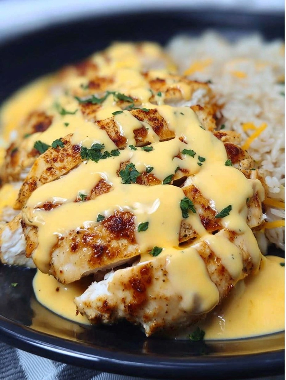 Mexican Chicken with Cheese Sauce