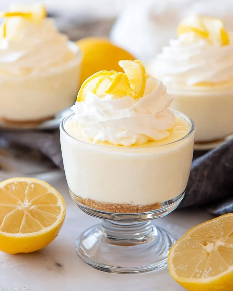 No-Bake-Lemon-Cheesecake-Cups-with-Vanilla-Cookie-Crust-Recipe