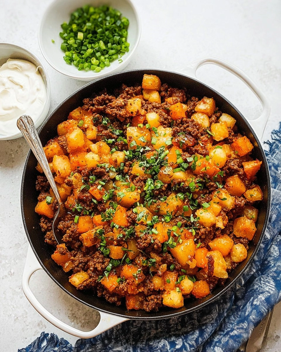 Quick Ground Beef and Potatoes 107 Quick Ground Beef and Potatoes