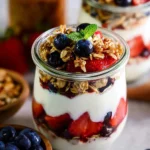 Simple-Fruit-Yogurt-Parfaits-with-Granola-Customizable-Recipe