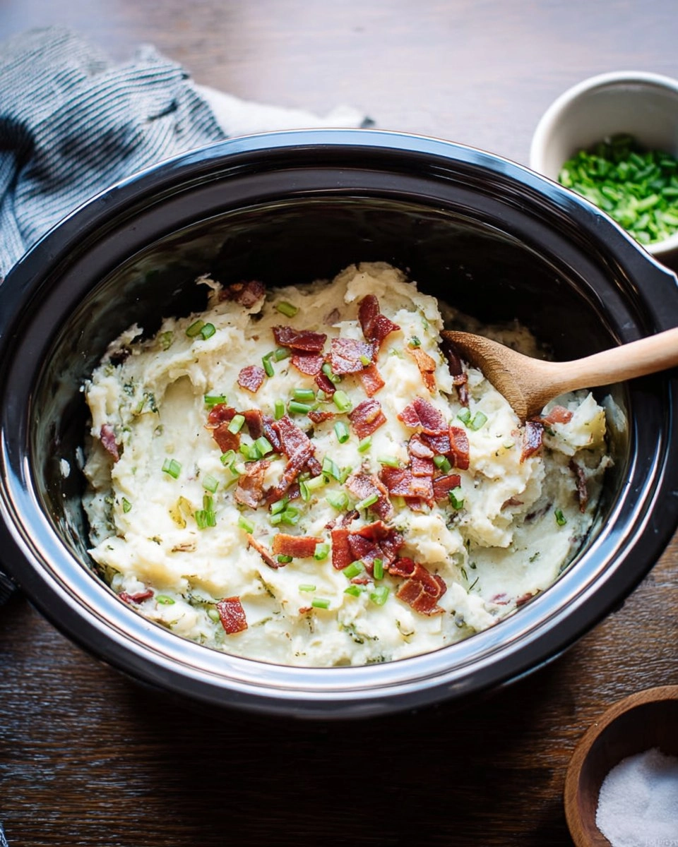 Slow Cooker Colcannon Potatoes | Easy Crockpot Dinner 