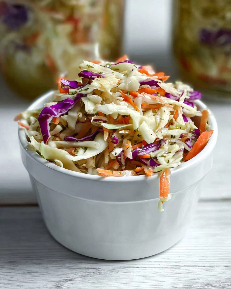Tangy Vinegar Coleslaw (No Mayo, Summer-Ready)