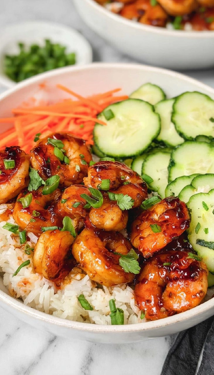 BBQ Shrimp Bowls