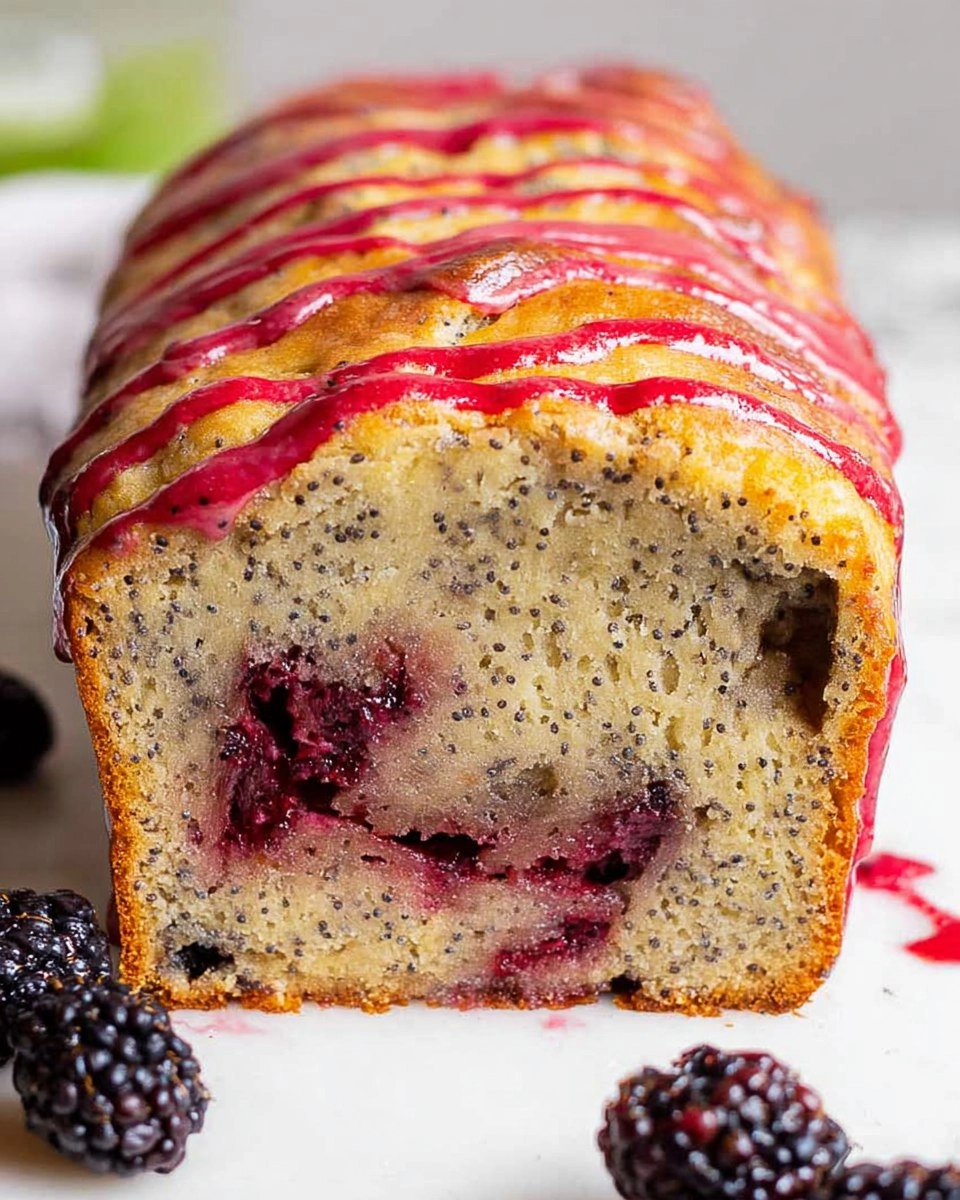 Blackberry Lemon Poppy Seed Loaf