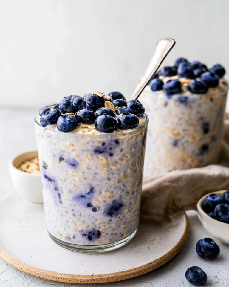 Blueberry-Overnight-Oats-5-Ingredient-Meal-Prep-Recipe