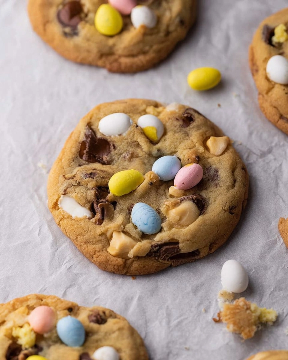 Brown Butter Cadbury Mini Egg Cookies