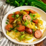 Cabbage-and-Sausage-Skillet-Recipe