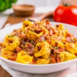 Crockpot-Bacon-Cheeseburger-Tortellini-Recipe