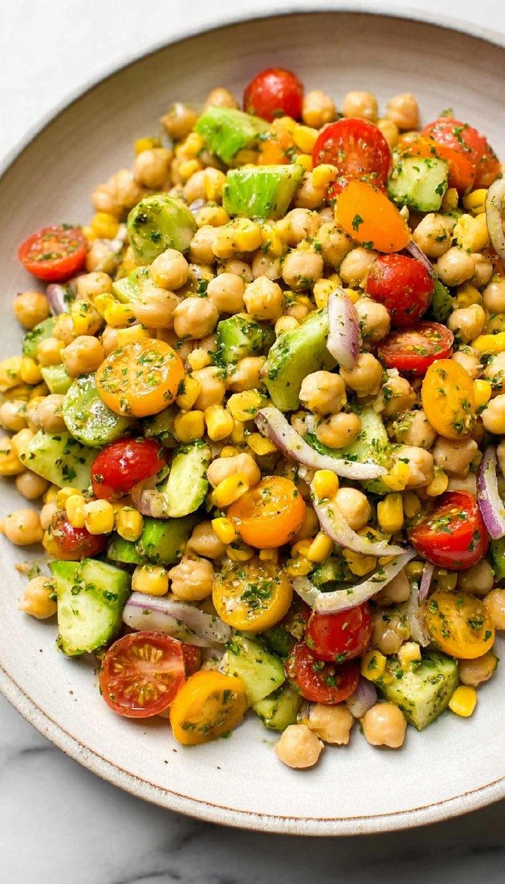 Easy Chickpea Salad