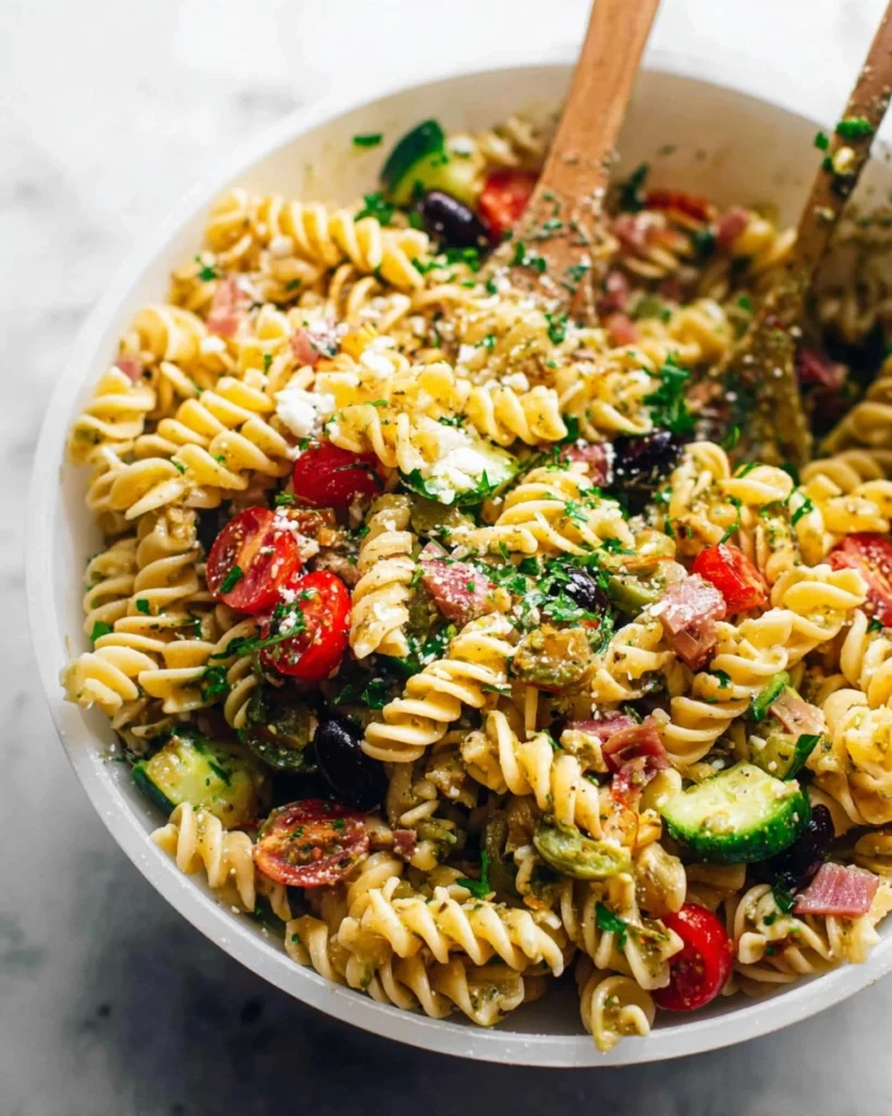 Easy-Summer-Pasta-Salad-4-Ingredients-Recipe