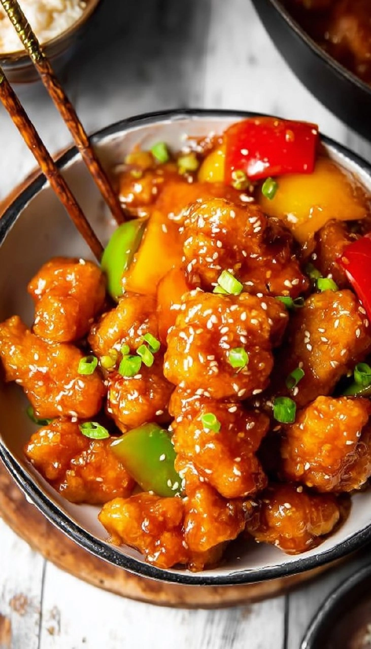 Easy Sweet and Sour Chicken (Healthy One Skillet)