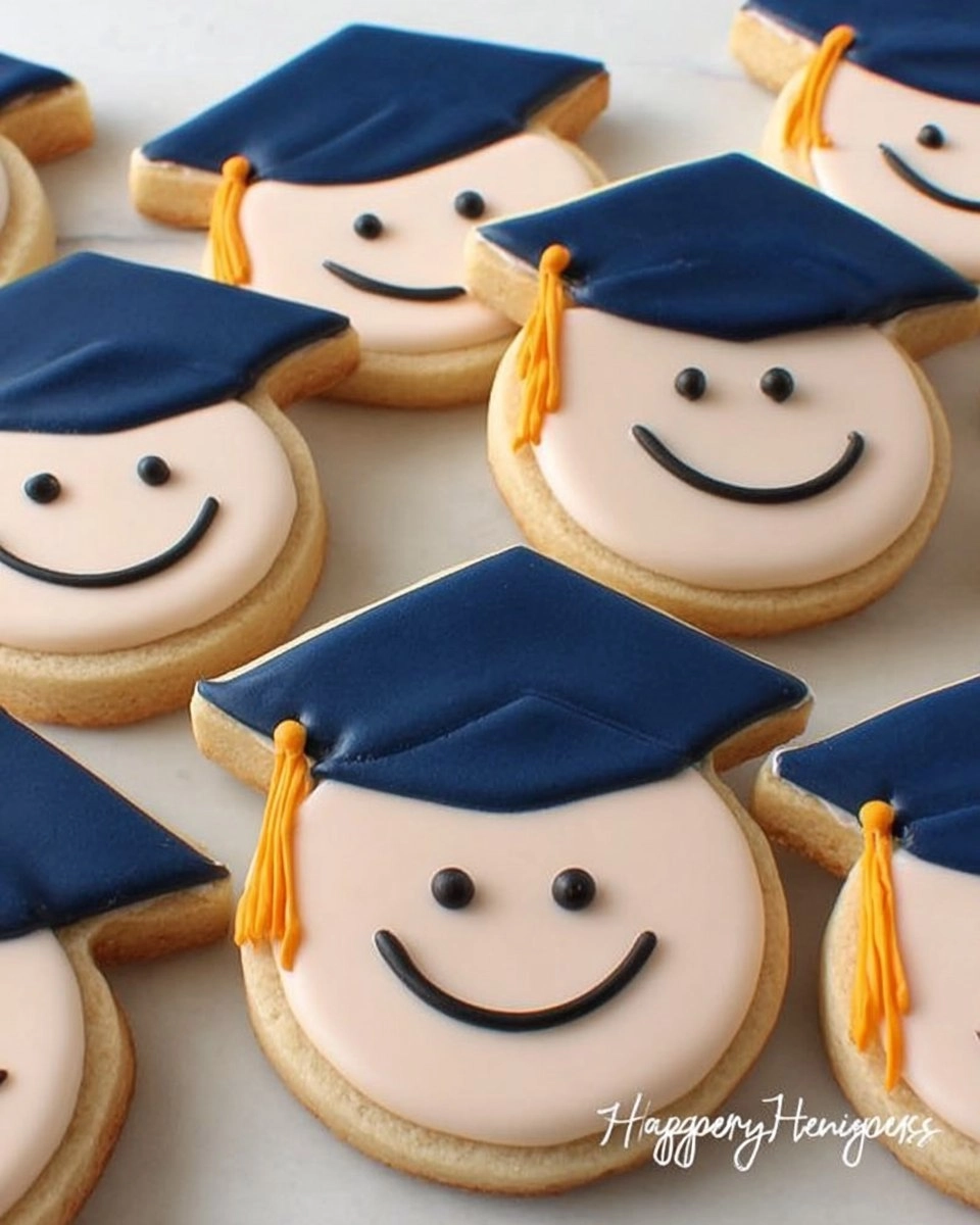 Graduation Cap & Diploma Sugar Cookies 154 Graduation Cap & Diploma Sugar Cookies
