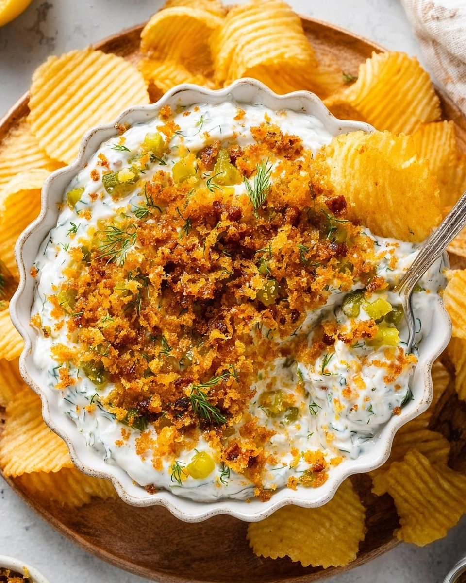 High-Protein Fried Pickle Dip (Viral Recipe)