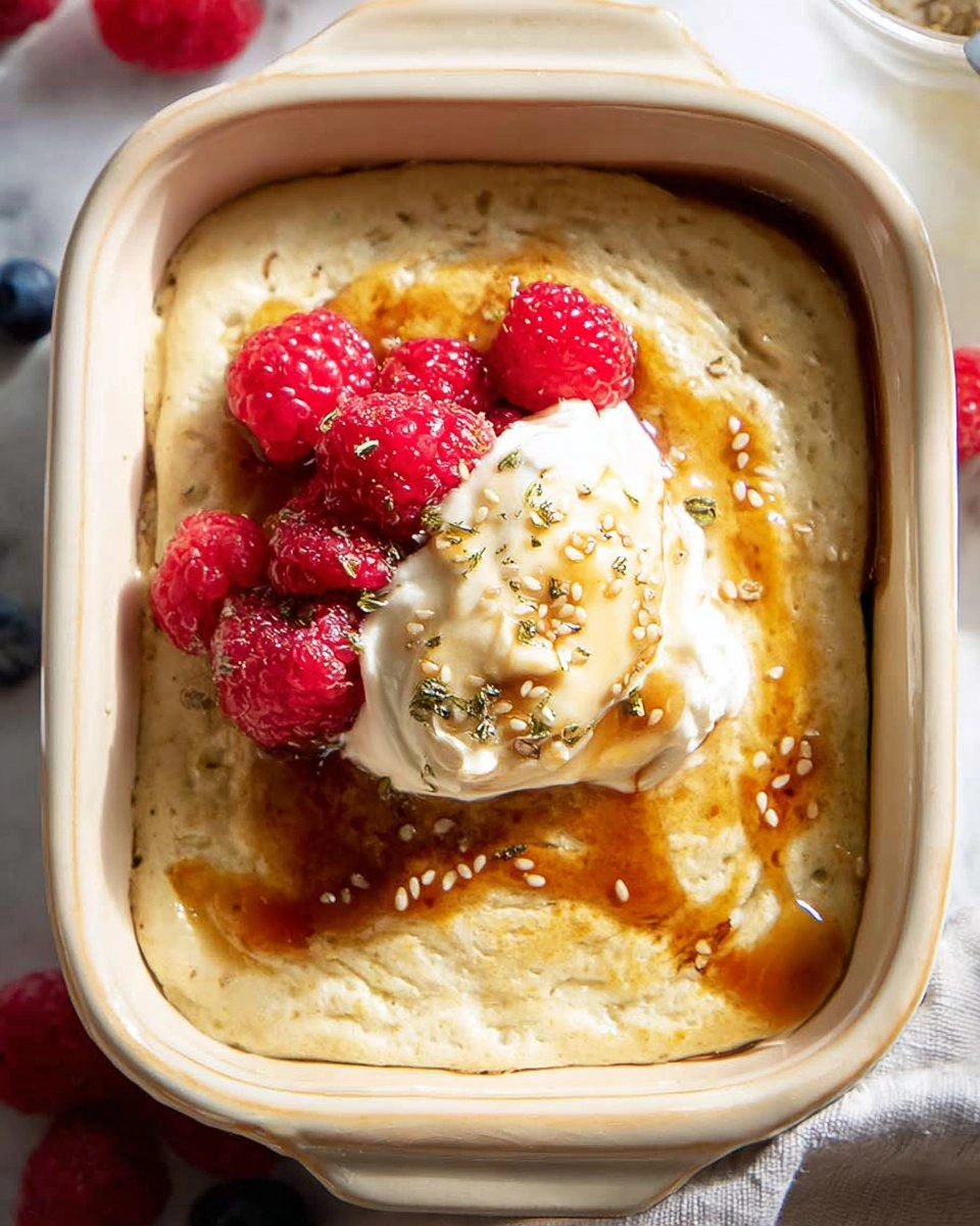 High Protein Pancake Bowl
