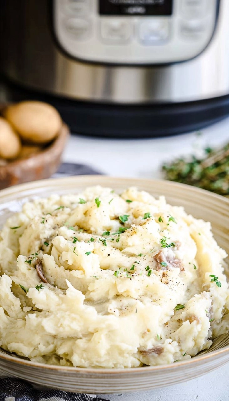 Make Ahead Crockpot Mashed Potatoes