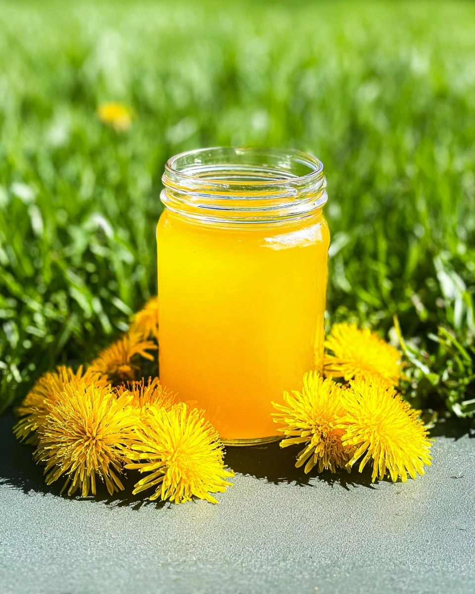 Mom's Dandelion Jelly (Spring Foraging)