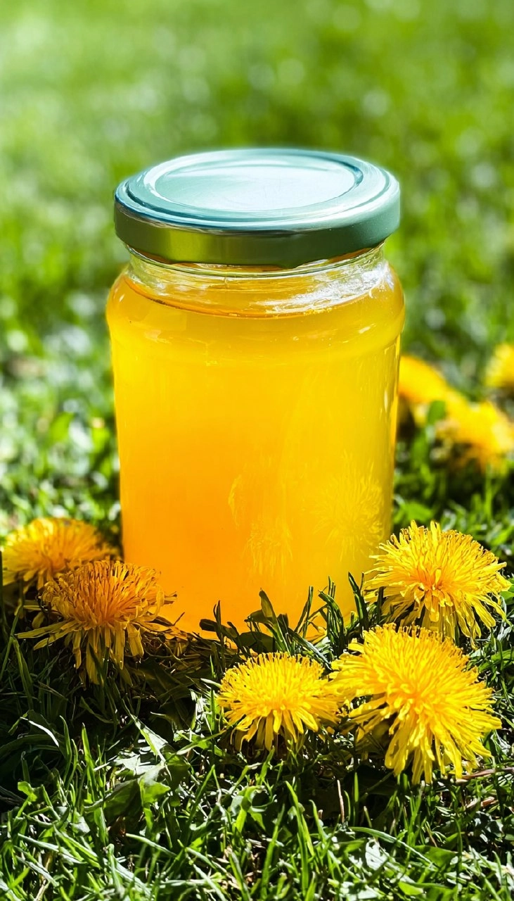 Mom's Dandelion Jelly (Spring Foraging)