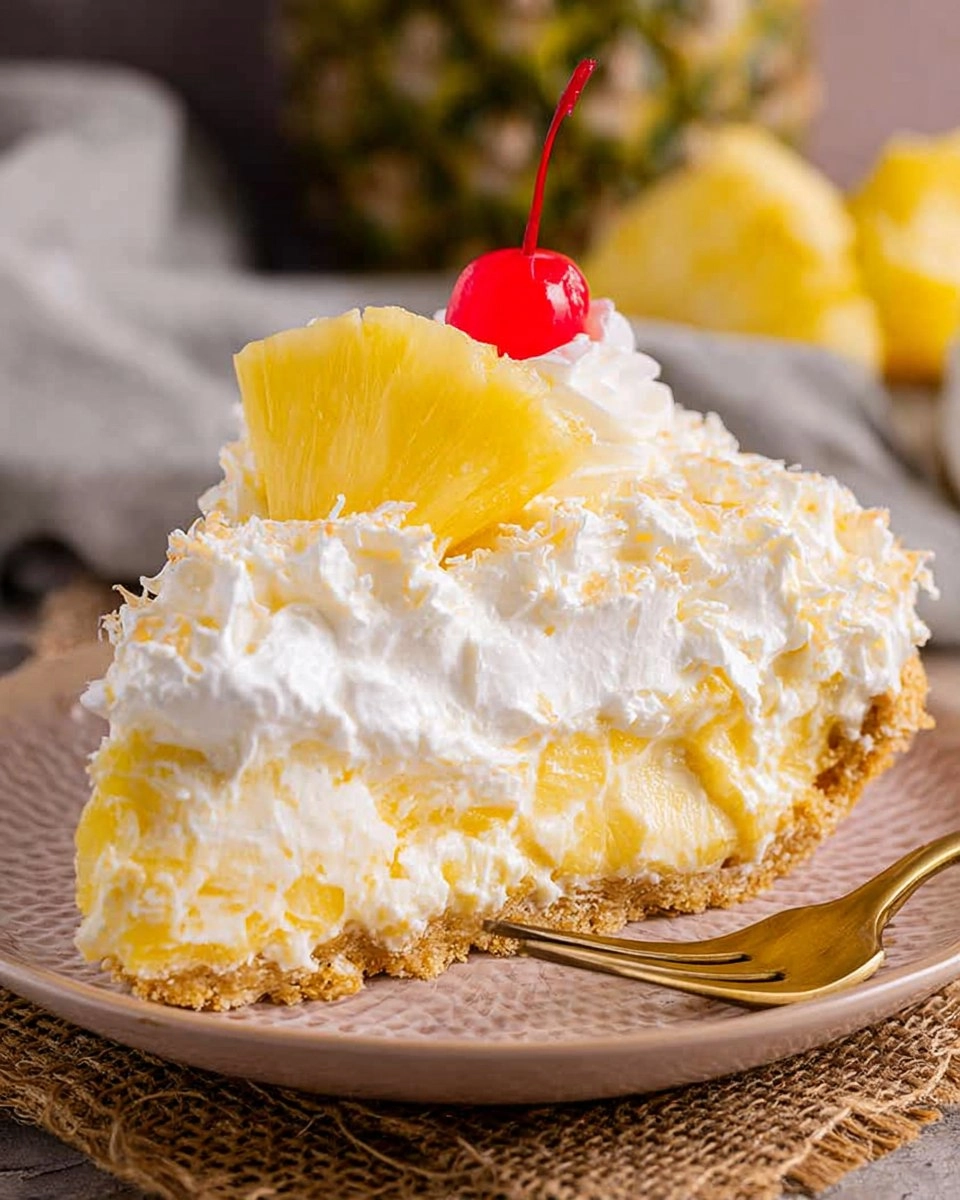 No Bake Pineapple Pie