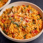 One-Pot-Creamy-Tomato-Orzo-Recipe