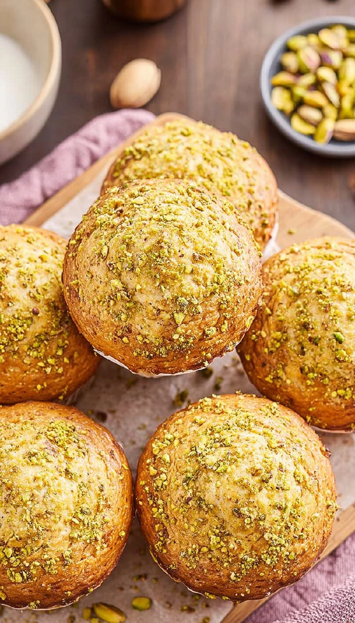Pistachio Muffins