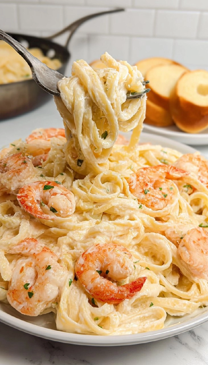 Shrimp Alfredo Pasta
