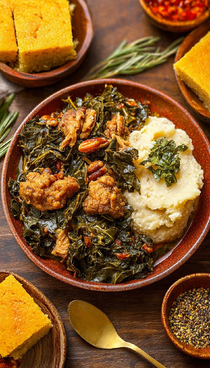 Slow-Simmered Smoky Southern Collard Greens
