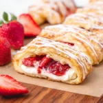 Strawberry-Cream-Cheese-Danish-Easy-Puff-Pastry-Breakfast-Pastry-Recipe