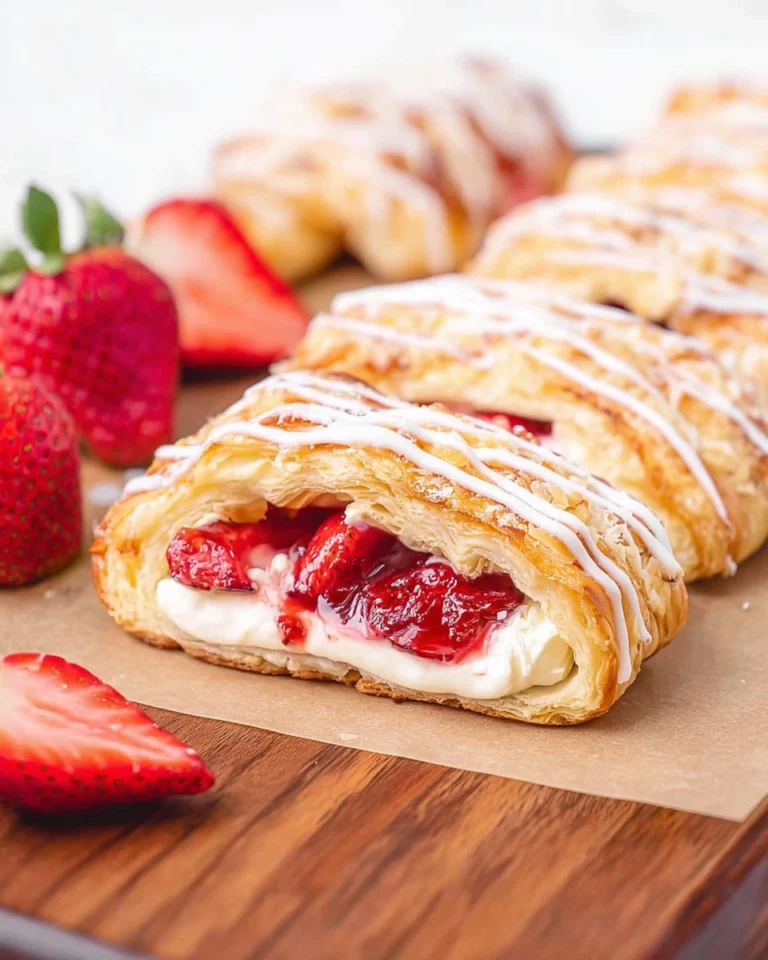 Strawberry-Cream-Cheese-Danish-Easy-Puff-Pastry-Breakfast-Pastry-Recipe