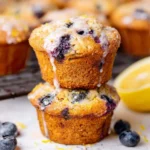 Almond Flour Lemon Blueberry Muffins (Paleo, Soft & Moist) 136 Almond-Flour-Lemon-Blueberry-Muffins-Paleo-Soft-Moist-Recipe