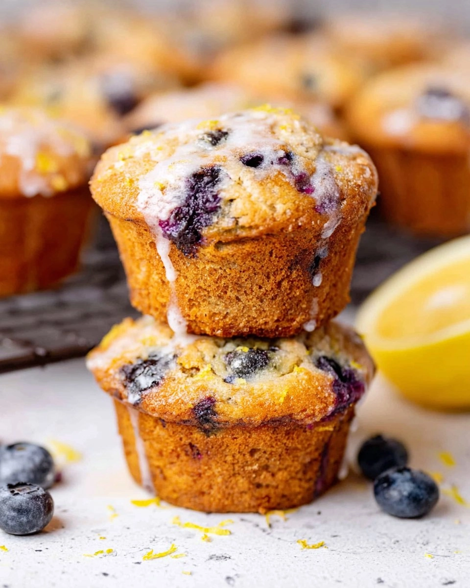 Almond Flour Lemon Blueberry Muffins (Paleo, Soft & Moist) 134 Almond Flour Lemon Blueberry Muffins (Paleo, Soft & Moist)