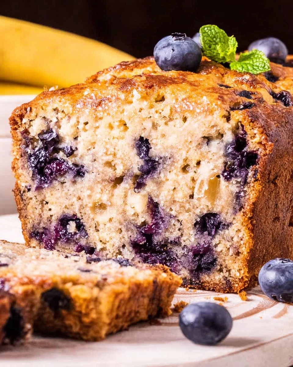 Blueberry Banana Bread 124 Blueberry Banana Bread