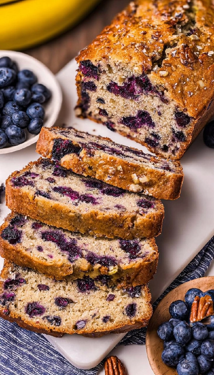 Blueberry Banana Bread 125 Blueberry Banana Bread