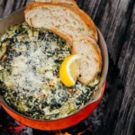 Campfire-Spinach-Artichoke-Dip-Recipe