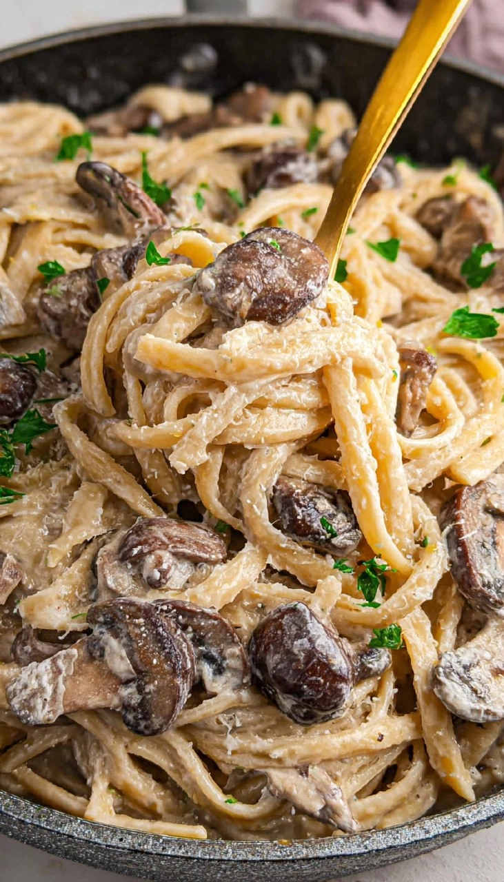 Creamy Mushroom Pasta
