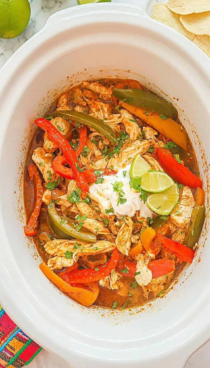 Crockpot Chicken Fajitas 90 Crockpot Chicken Fajitas
