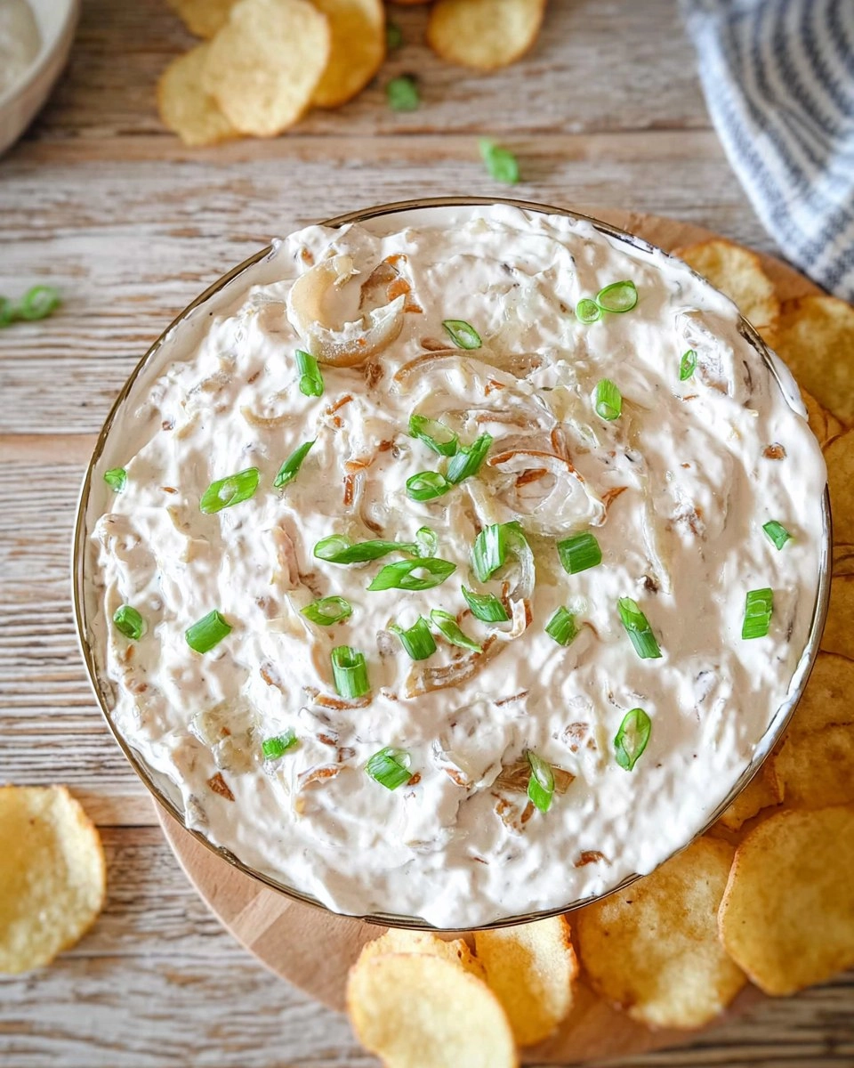 Crockpot Onion Dip