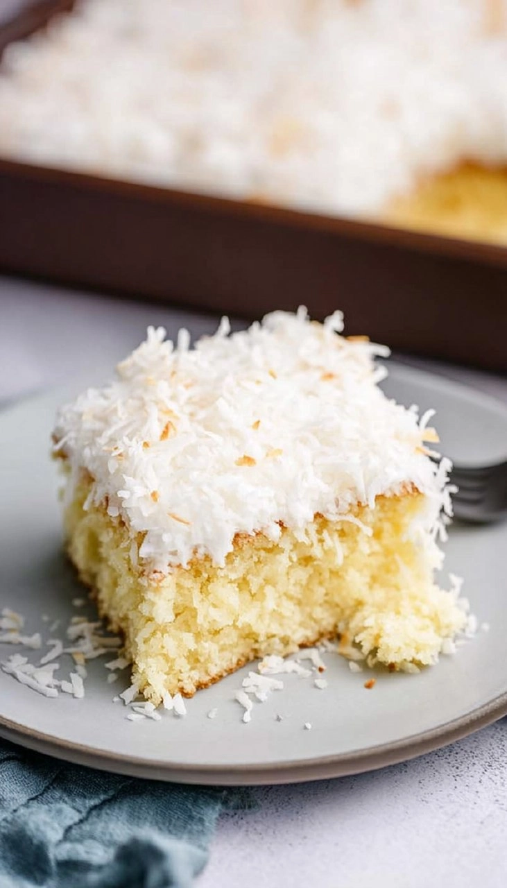 Easy Coconut Cake 105 Easy Coconut Cake