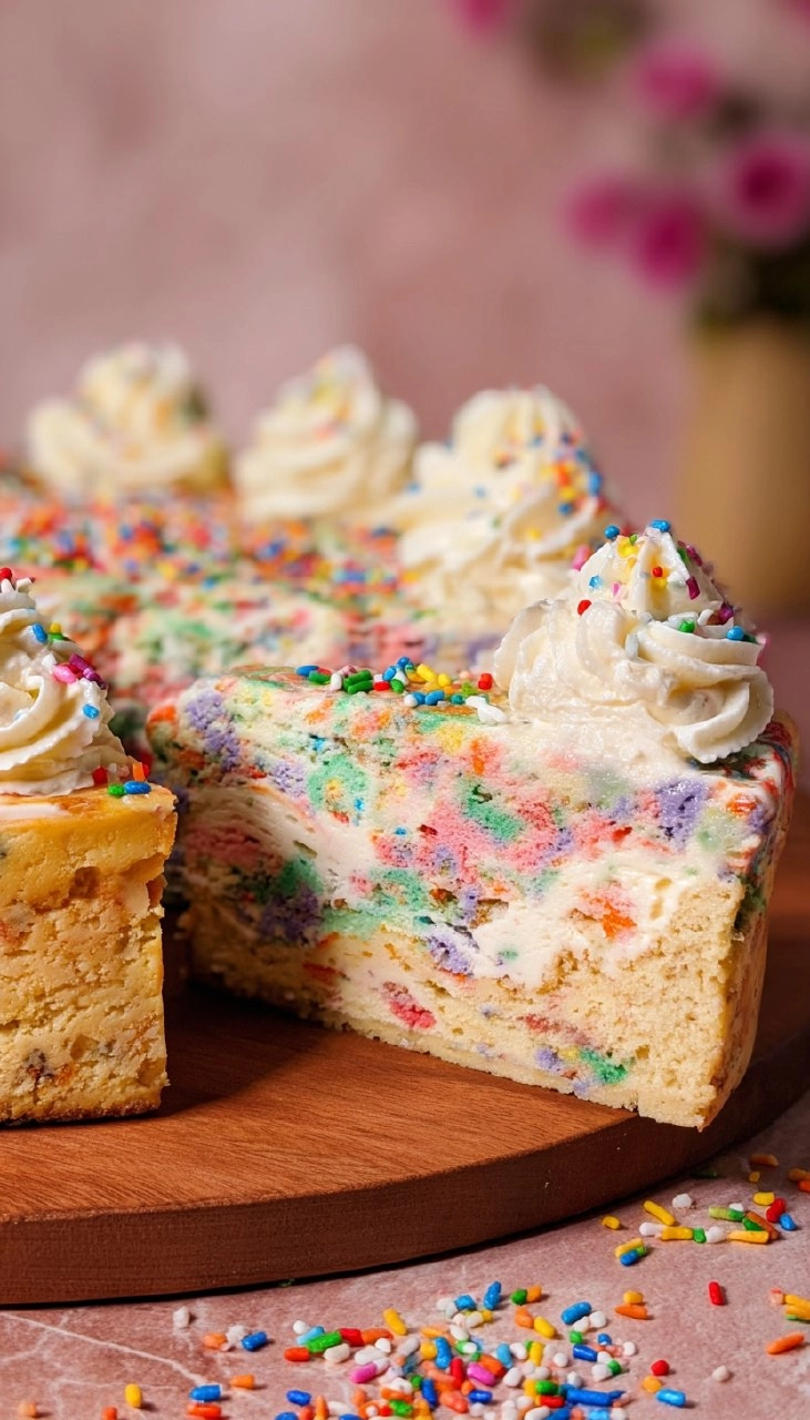 Funfetti Cake Cheesecake